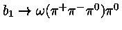 $b_1 \rightarrow \omega(\pi^+\pi^-\pi^0)\pi^0$